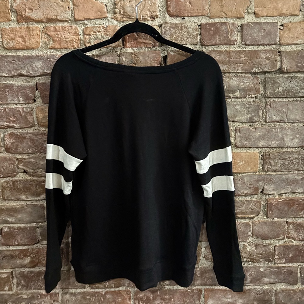 Chic Black and White Women's Tunic